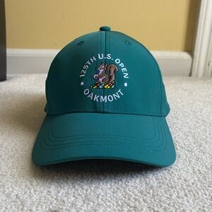 125th US Open Oakmont Walter Hagen Performance Golf Hat Dark Green